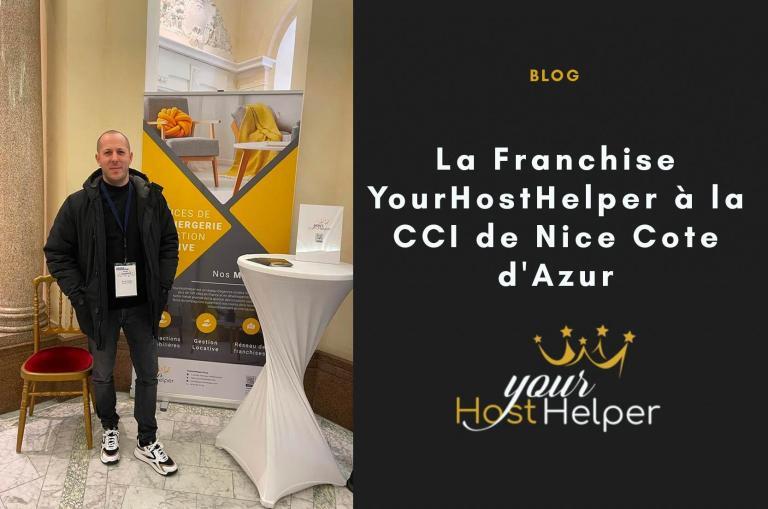 Franchise conciergerie yourHostHelper à la CCI de Nice