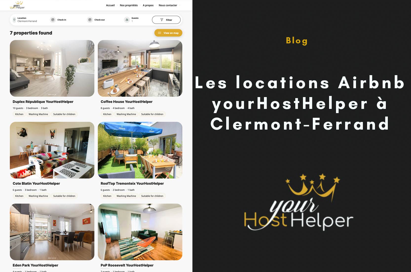 You are currently viewing Les locations saisonnières YourHostHelper à Clermont-Ferrand
