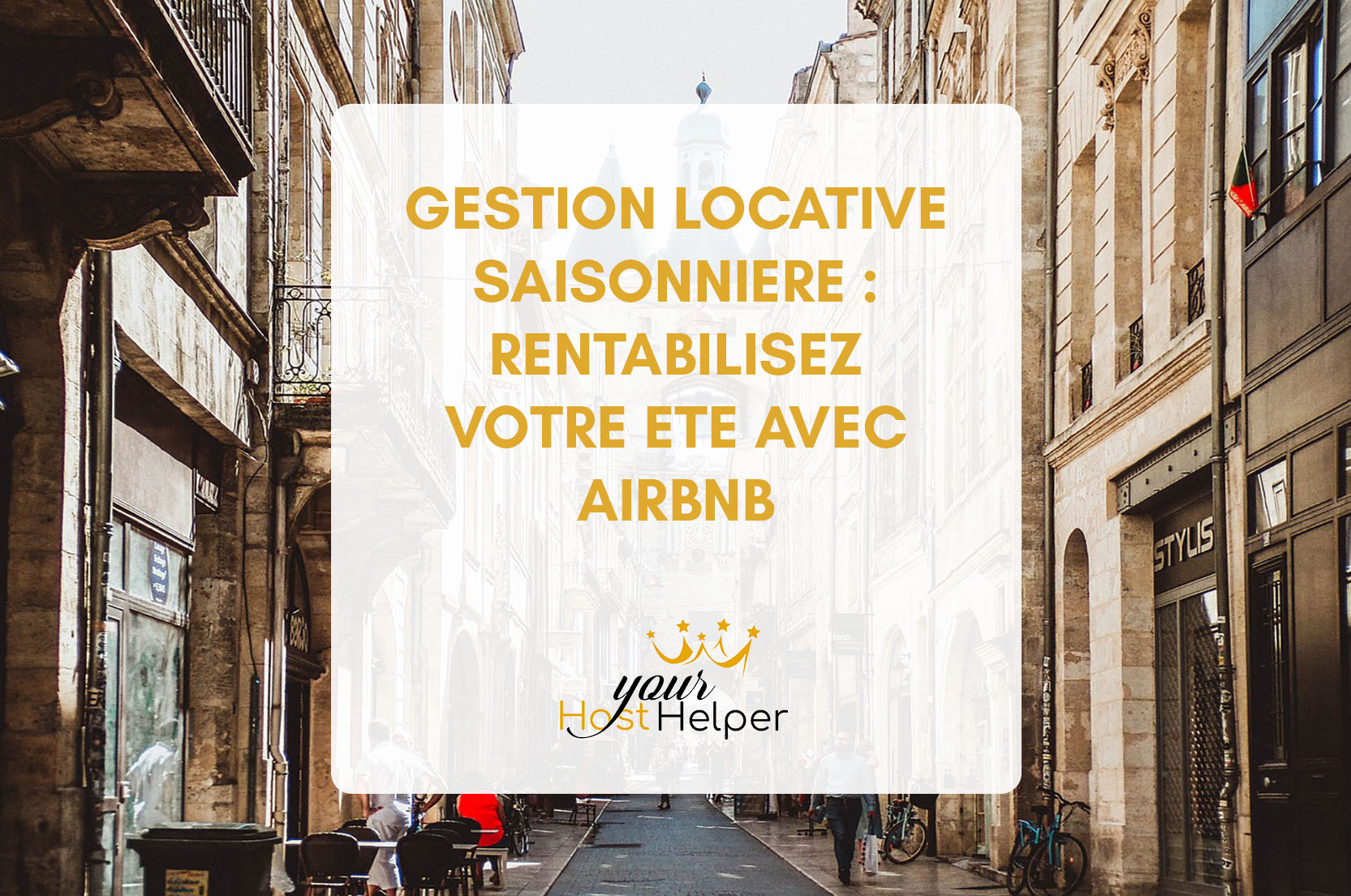 В момента разглеждате Управление на сезонни наеми: направете лятото си печелившо с Airbnb и вашия портиер от Бордо