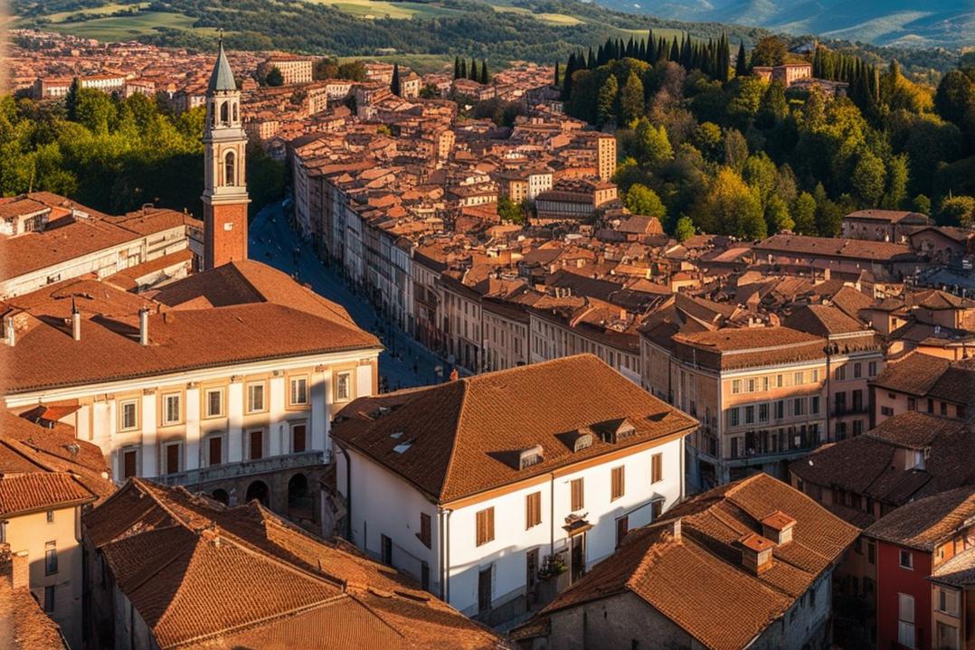 localisation géographique Moncalieri Turin patrimoine piémontais