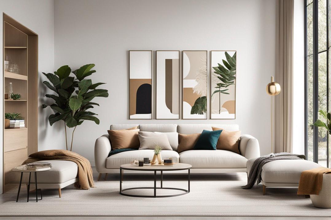 décoration moderne épurée location saisonnière