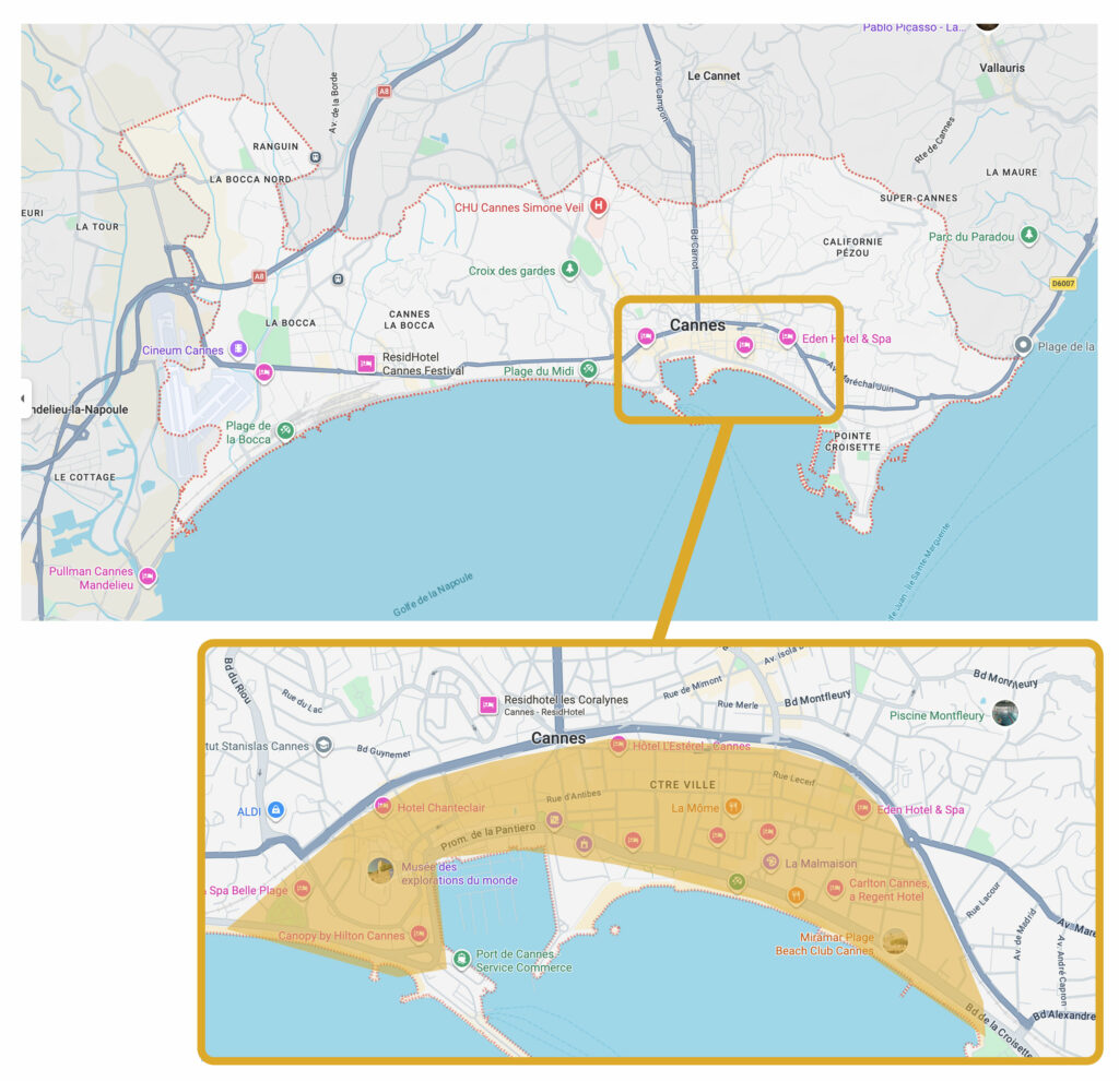 Secteur Banane Cannes