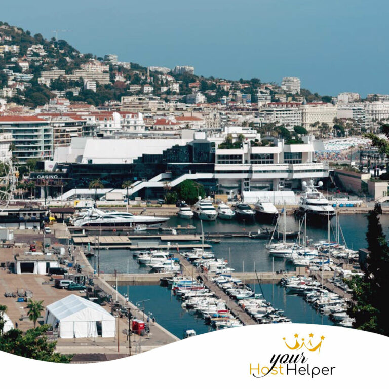 Le marché airbnb des congèrs à Cannes